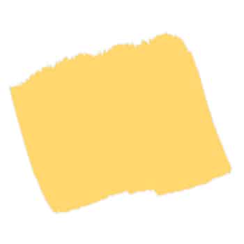 keltainen neliö, jonka reunat ovat revenneet
