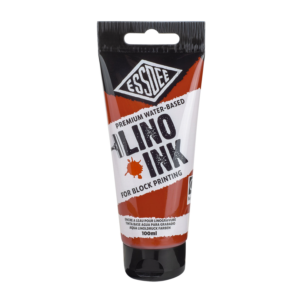Essdee Premium linoväri 100 ml, Burnt Sienna