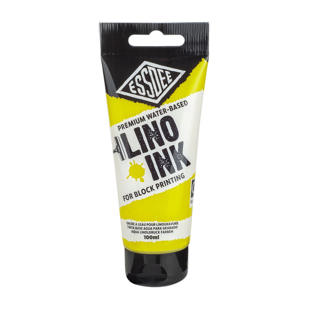 Essdee Premium linoväri 100 ml, Lemon Yellow